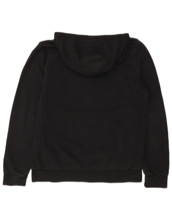 Adidas - Sudadera con capucha para niños, 13-14 años, algodón negro