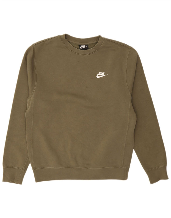 Sudadera Nike Hombre Jumper XS Caqui Algodón