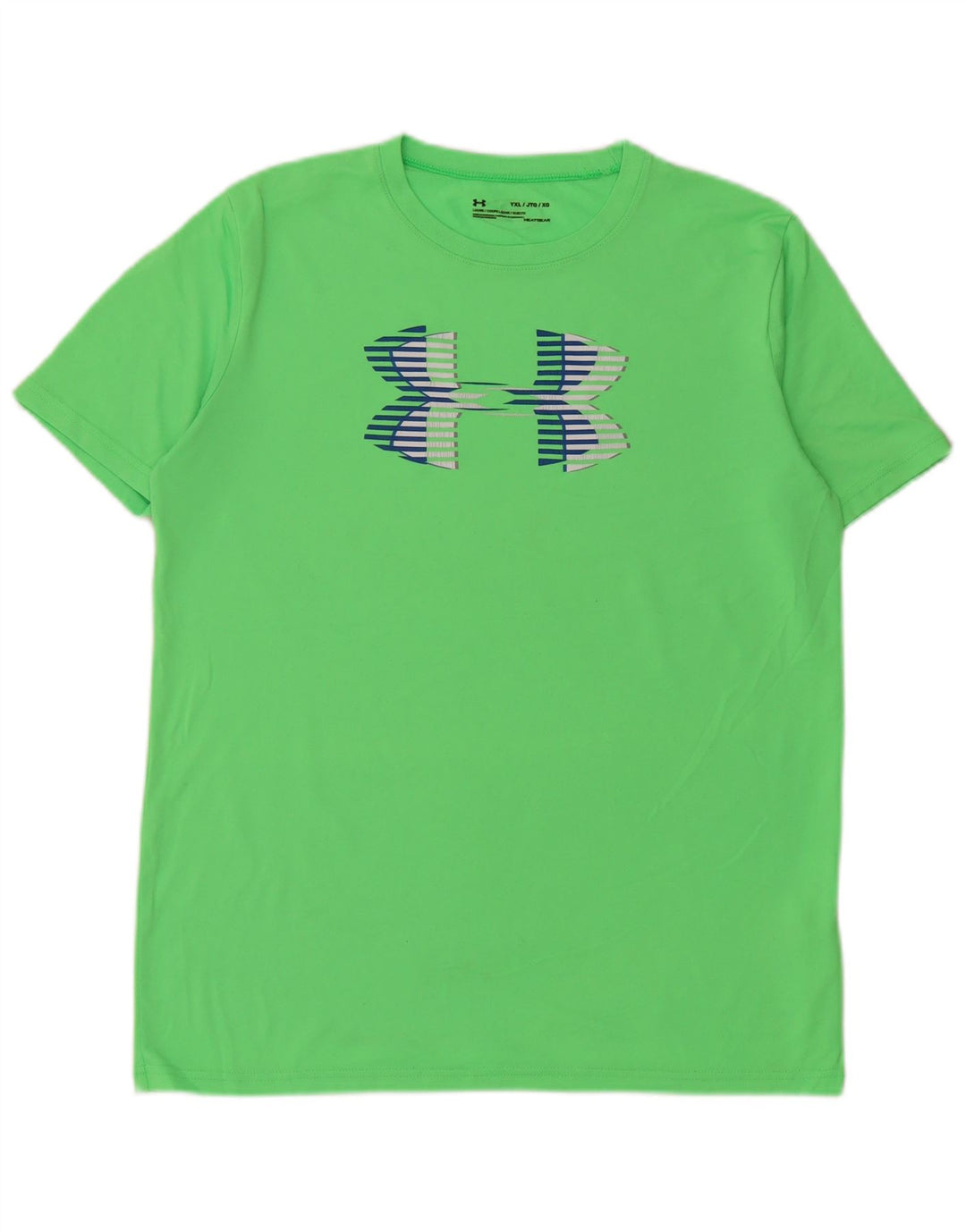 UNDER ARMOUR Camiseta gráfica Heat Gear para niños 13-14 años XL Verde