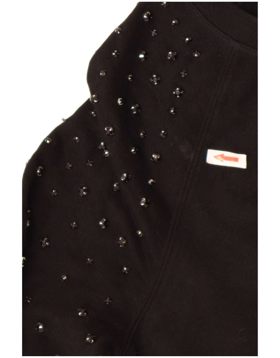 Marks & Spencer Sudadera extragrande para mujer UK 6 XS Algodón negro