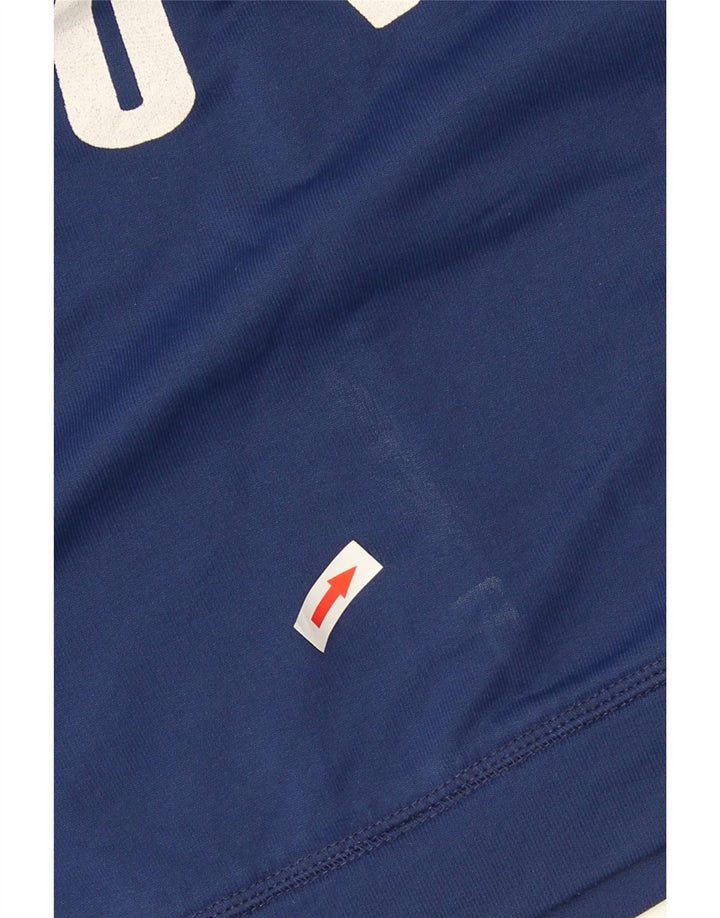 Zara Mujer Paris Graphic Sudadera Oversize Jersey UK 10 Small Azul