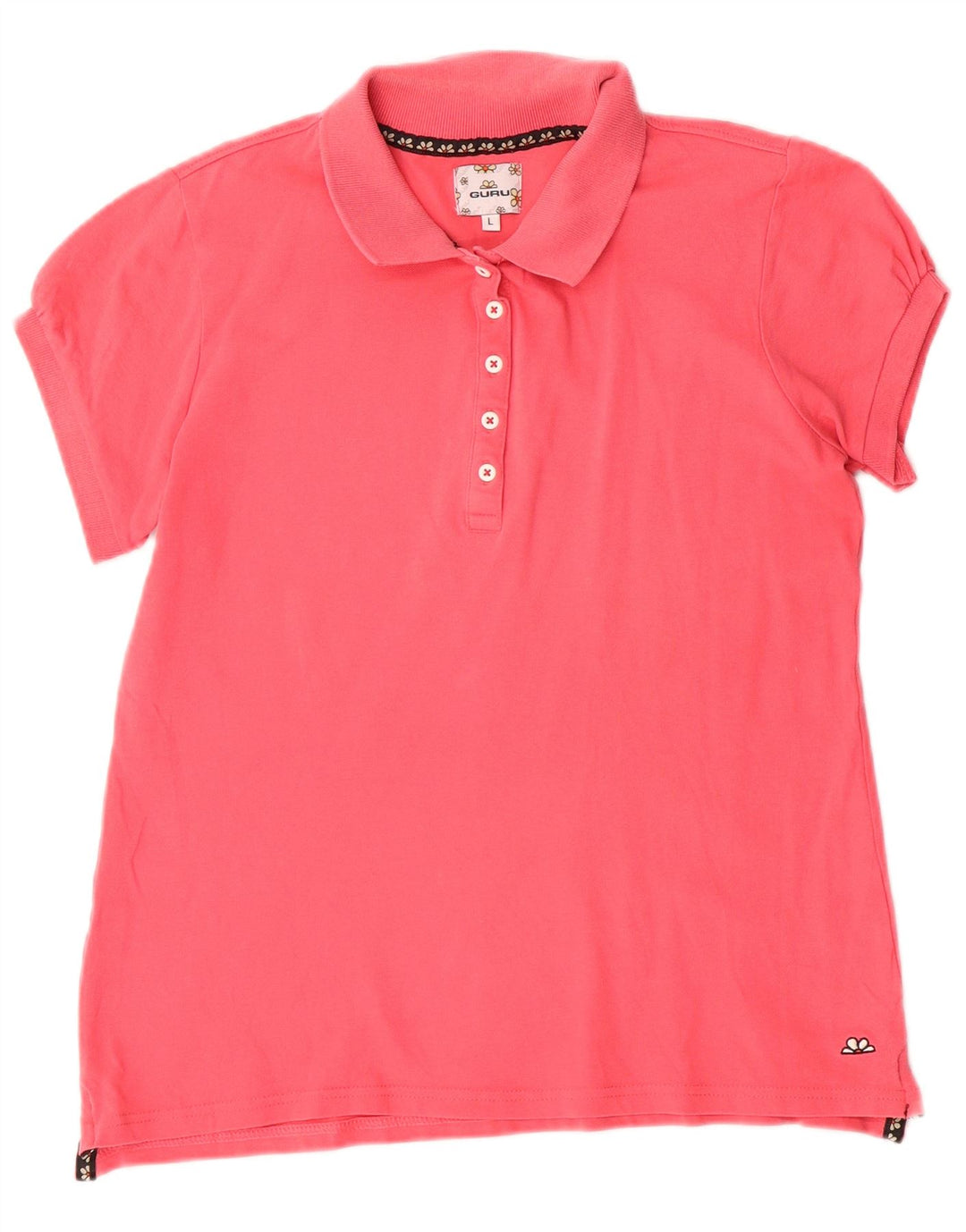 Guru Polo para mujer UK 44 Grande Rosa