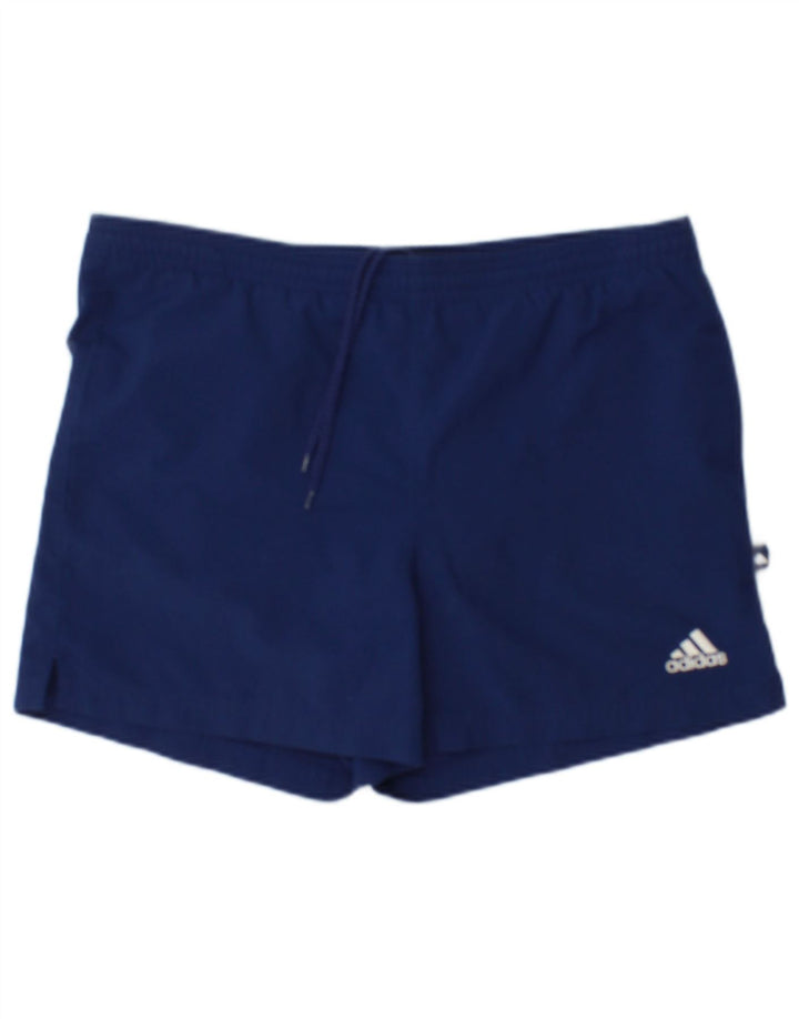 Pantalón Corto Deportivo Adidas Hombre Medio Azul Marino Poliéster