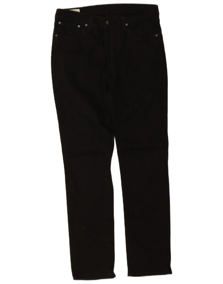 Levi's Hombre 511 Slim Jeans W36 L34 Algodón Negro