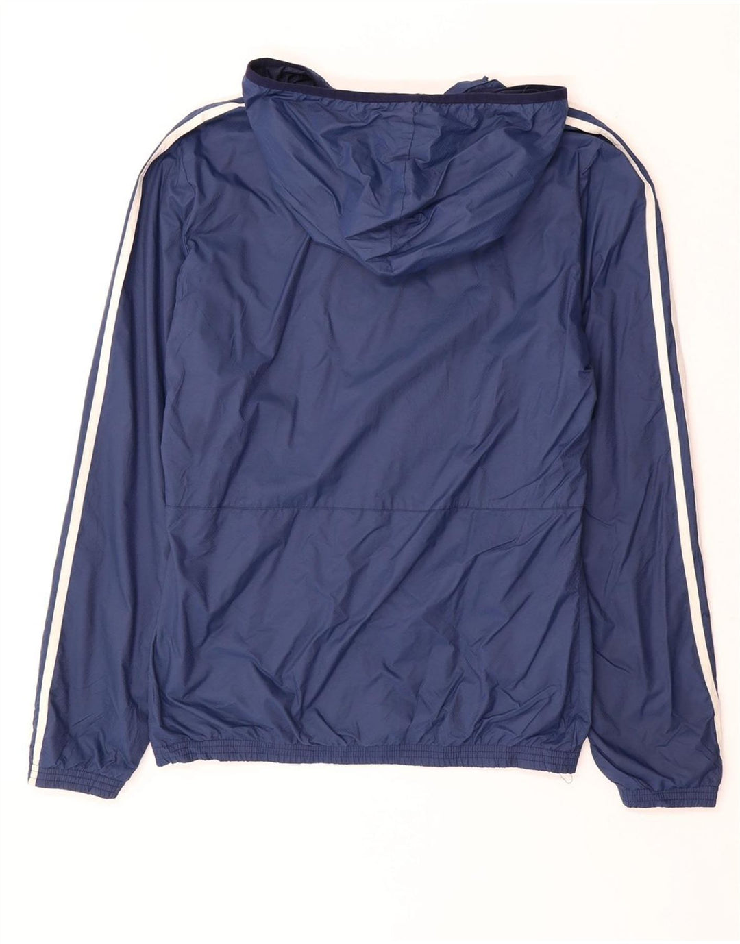 ADIDAS Chaqueta superior de chándal con capucha para hombre UK 36 Small Azul marino Poliéster