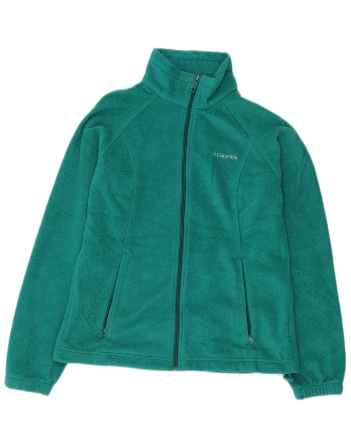 Chaqueta polar COLUMBIA para mujer UK 44 Poliéster verde medio