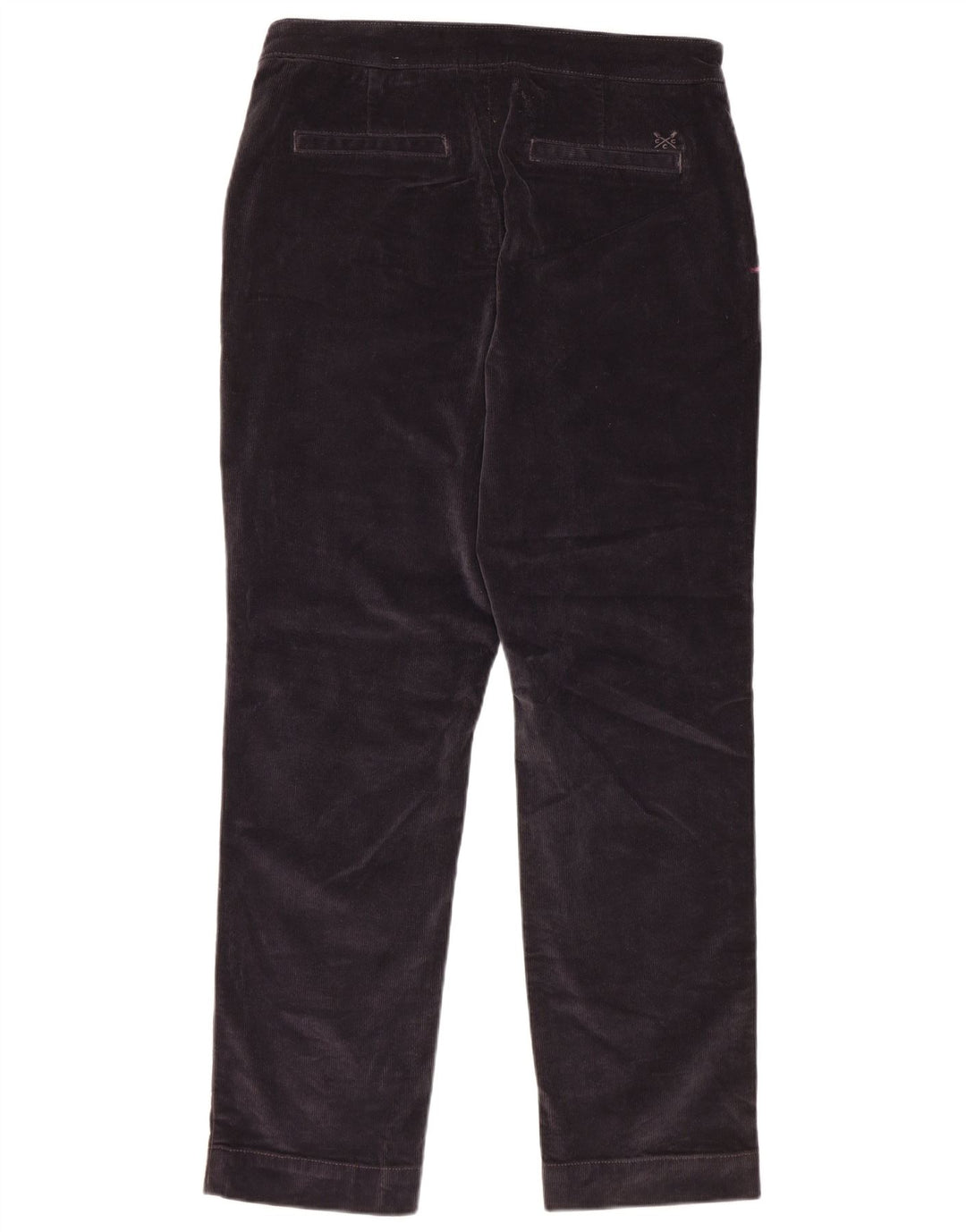 CREW CLOTHING Pantalones de pana para mujer UK 12 Medium W30 L28 Azul marino