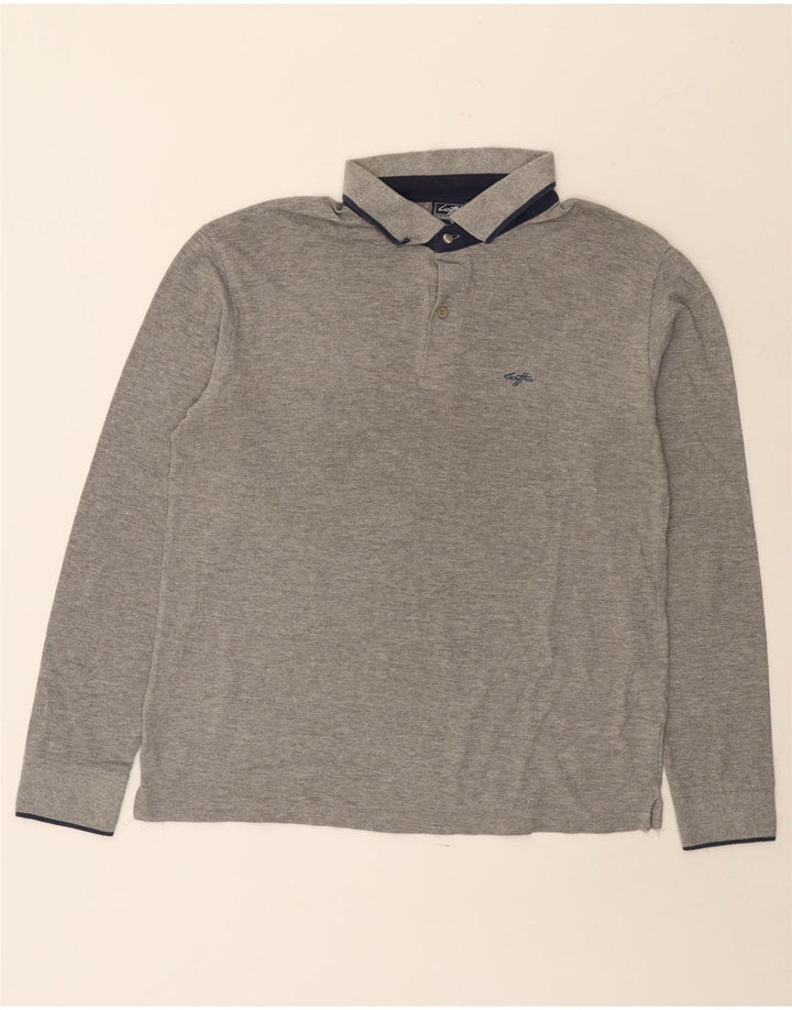LOTTO Polo Manga Larga Hombre XL Gris
