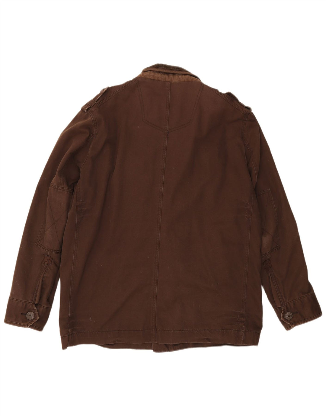 Chaqueta utilitaria para hombre Fat Face UK 40 Large Algodón marrón