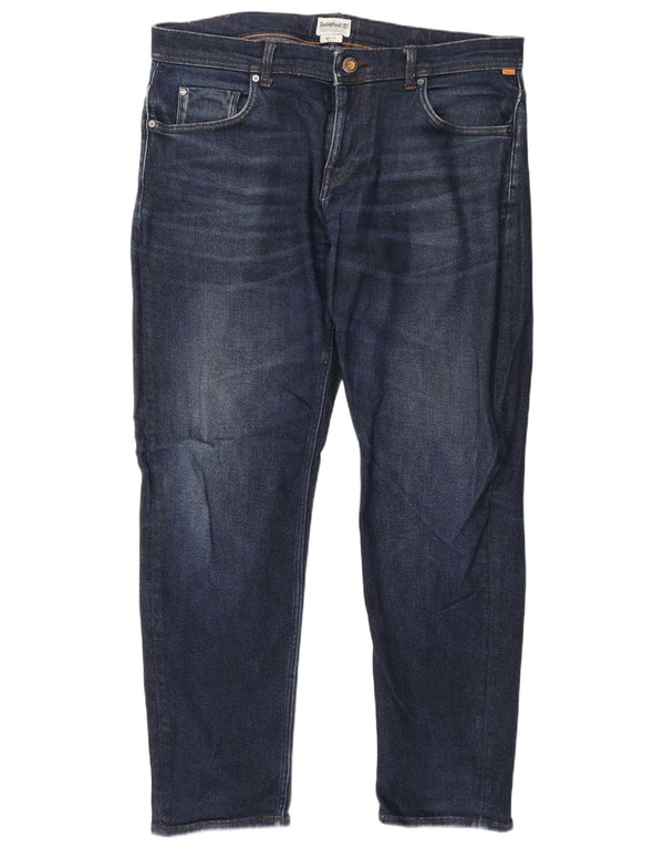 Timberland Jeans cónicos para hombre W36 L32 Algodón azul marino