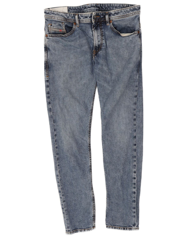 Diesel Vaqueros pitillo para hombre W32 L29 Algodón azul