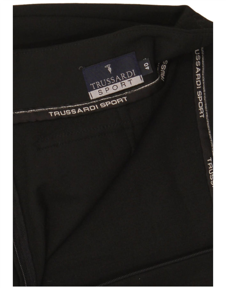 Falda tubo para mujer Trussardi IT 40 Small W28 Poliéster negro