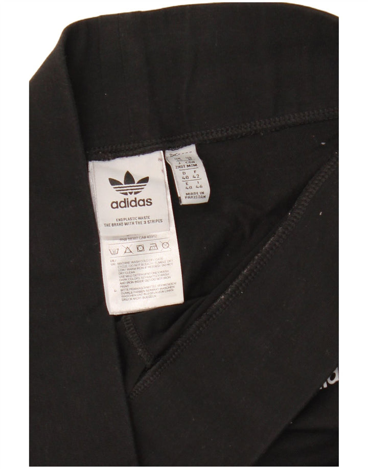 Leggings ADIDAS para mujer Reino Unido 14 Mediano Negro Algodón