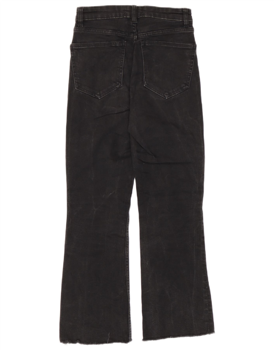 Zara Vaqueros Bootcut Mujer EU 36 XS W26 L25 Negro