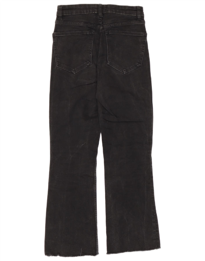 Zara Vaqueros Bootcut Mujer EU 36 XS W26 L25 Negro