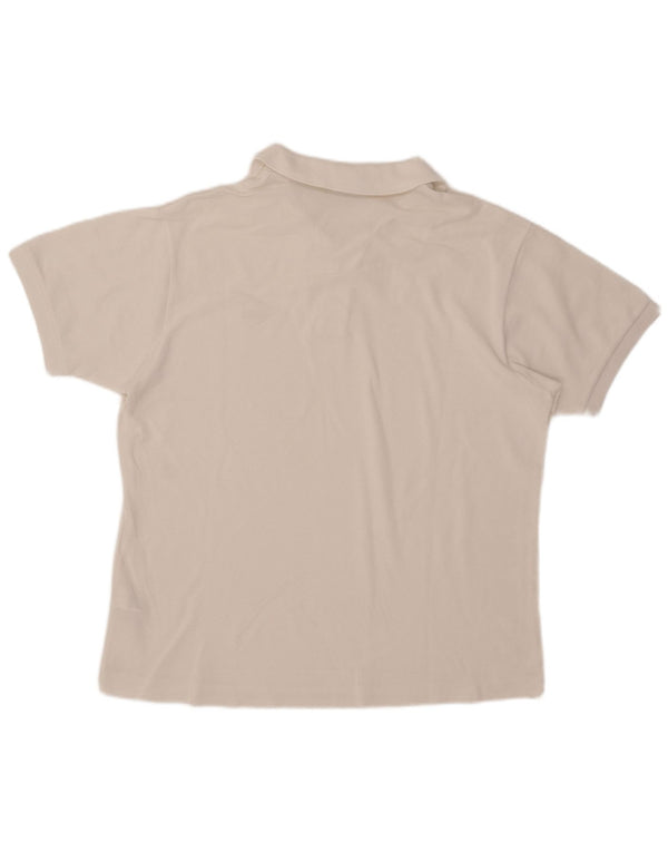 Lacoste Polo de ajuste clásico para hombre talla 6 XL algodón blanco