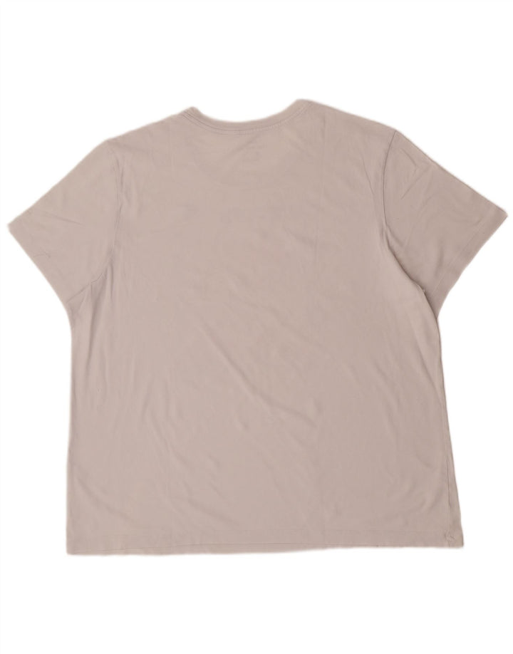 Nike Camiseta gráfica para hombre Top 2XL Algodón blanco