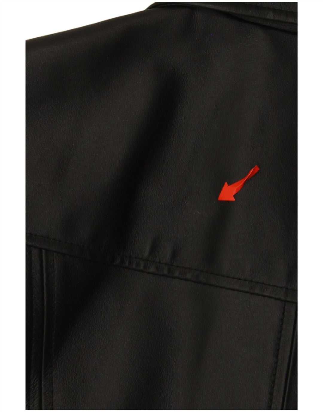 Covington Chaqueta de cuero para mujer Reino Unido 14 Cuero negro mediano