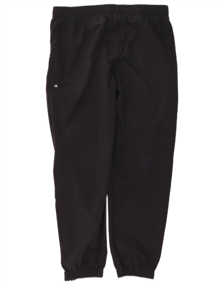 Adidas Hombre Pantalones De Chándal Joggers XL Negro Poliéster