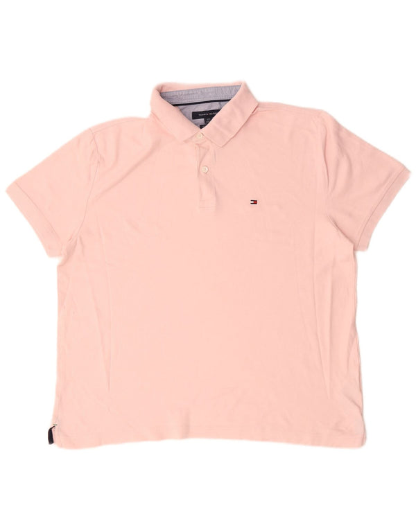Tommy Hilfiger Polo Custom Fit para Hombre Algodón Rosa Grande