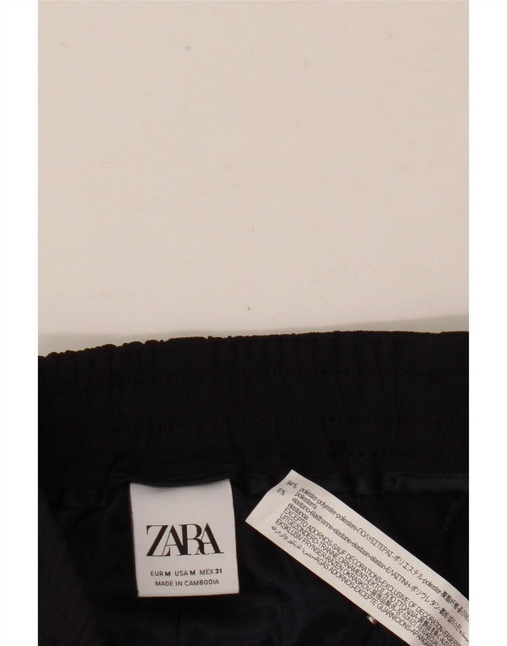 Zara Hombre Pantalón Chándal Joggers Medium Azul Marino Poliéster