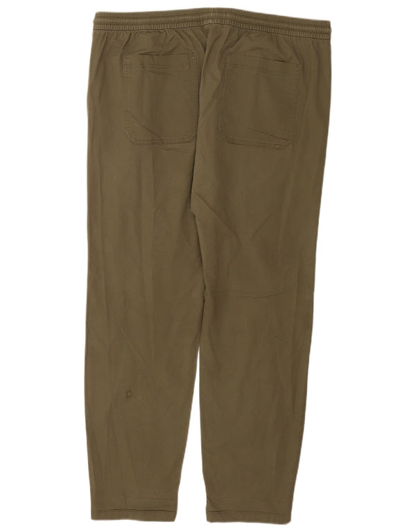 Marks & Spencer Pantalones cónicos para hombre XL W38 L29 Algodón caqui