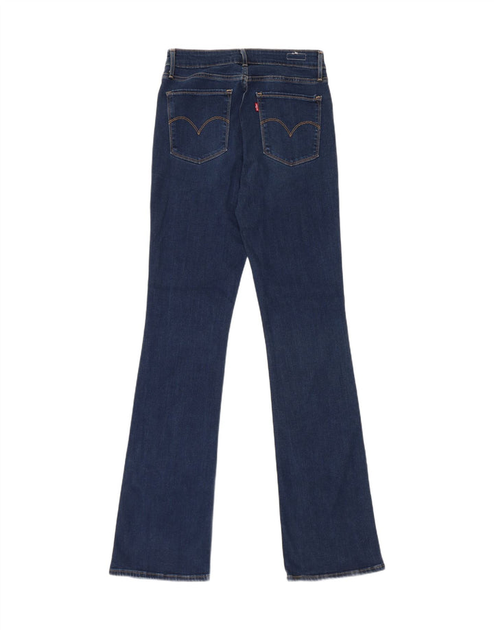Vaqueros Levi's 725 De Tiro Alto Para Mujer W29 L35 Lyocell Azul