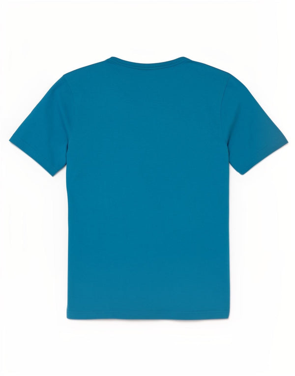 Puma Camiseta gráfica para hombre Top Small Blue Cotton