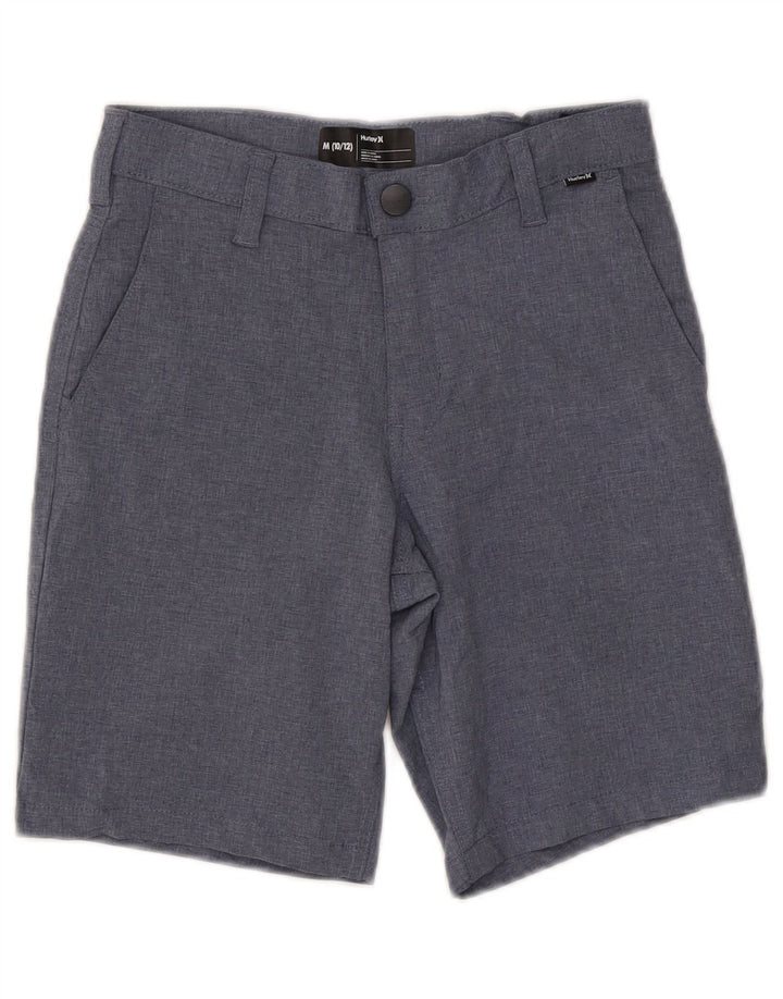 Hurley Pantalones cortos chinos para niños de 10 a 11 años, mediano, W26, azul