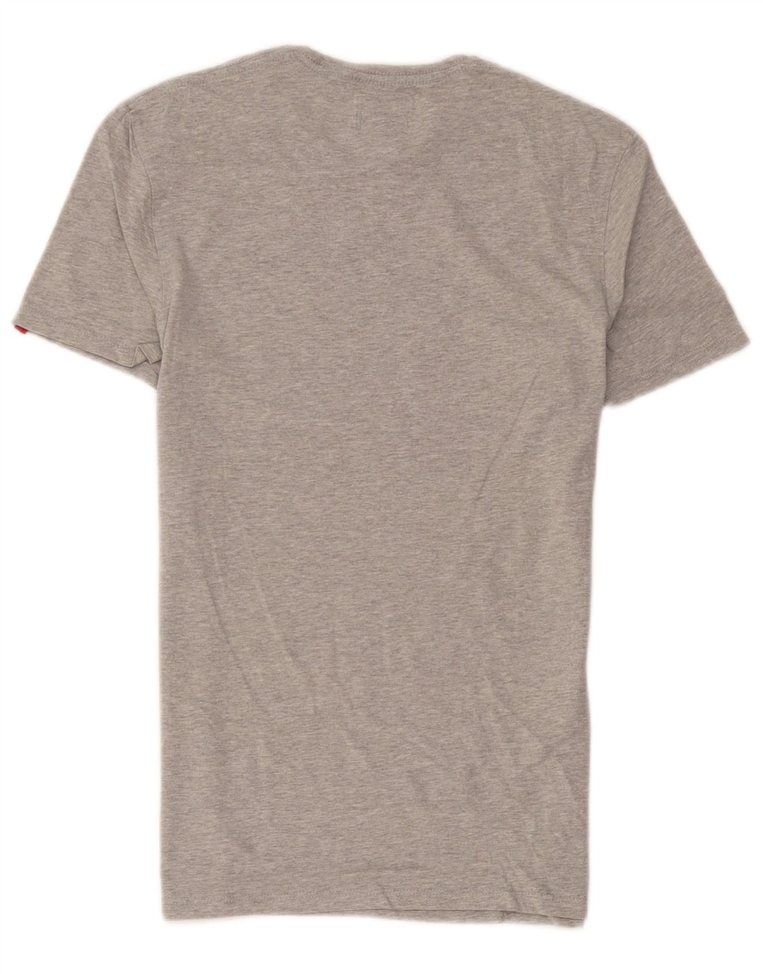 Levi's Camiseta para hombre Top Small de algodón moteado gris