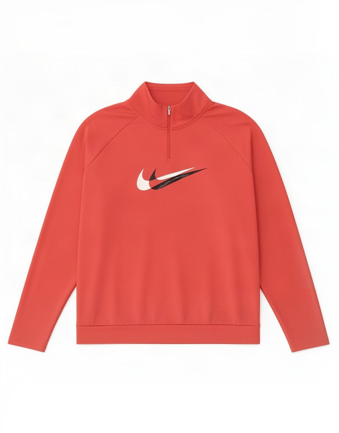 Nike Dri Fit - Chándal con cremallera y cuello para mujer, talla 40, XL, poliéster rosa
