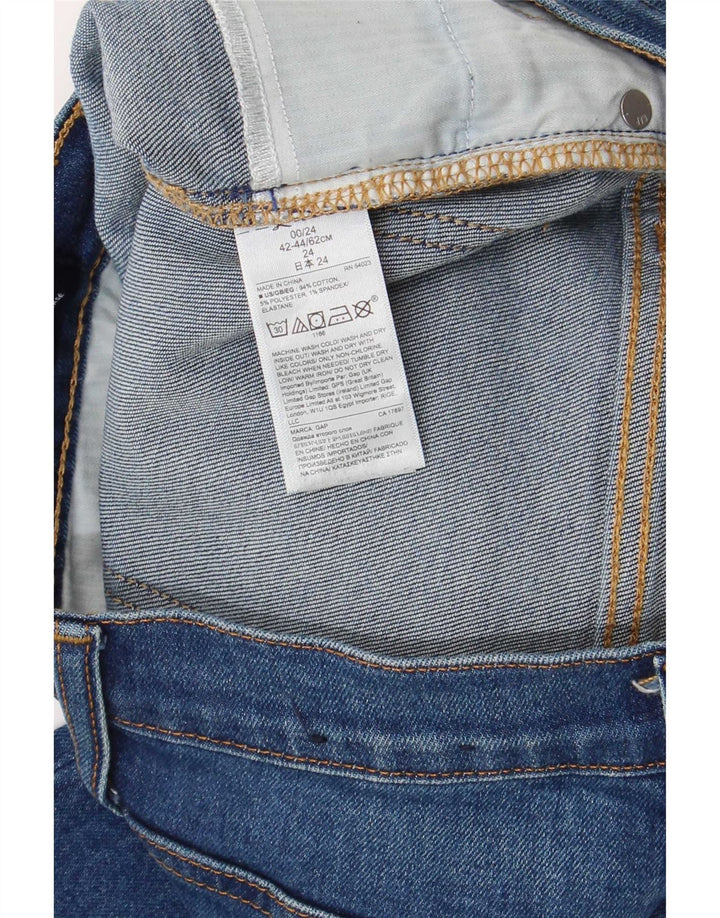 Vaqueros recortados para mujer Gap IT 42/44 Medium W28 L26 Algodón azul