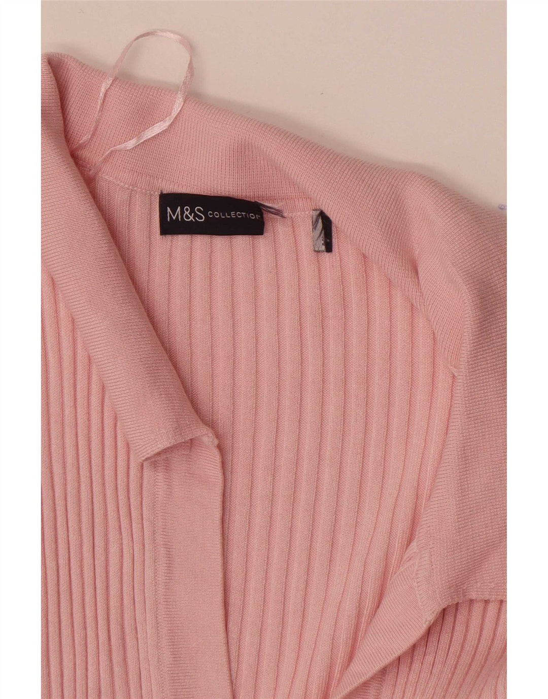 Marks & Spencer - Jersey de cuello polo para mujer, talla 40, color rosa medio