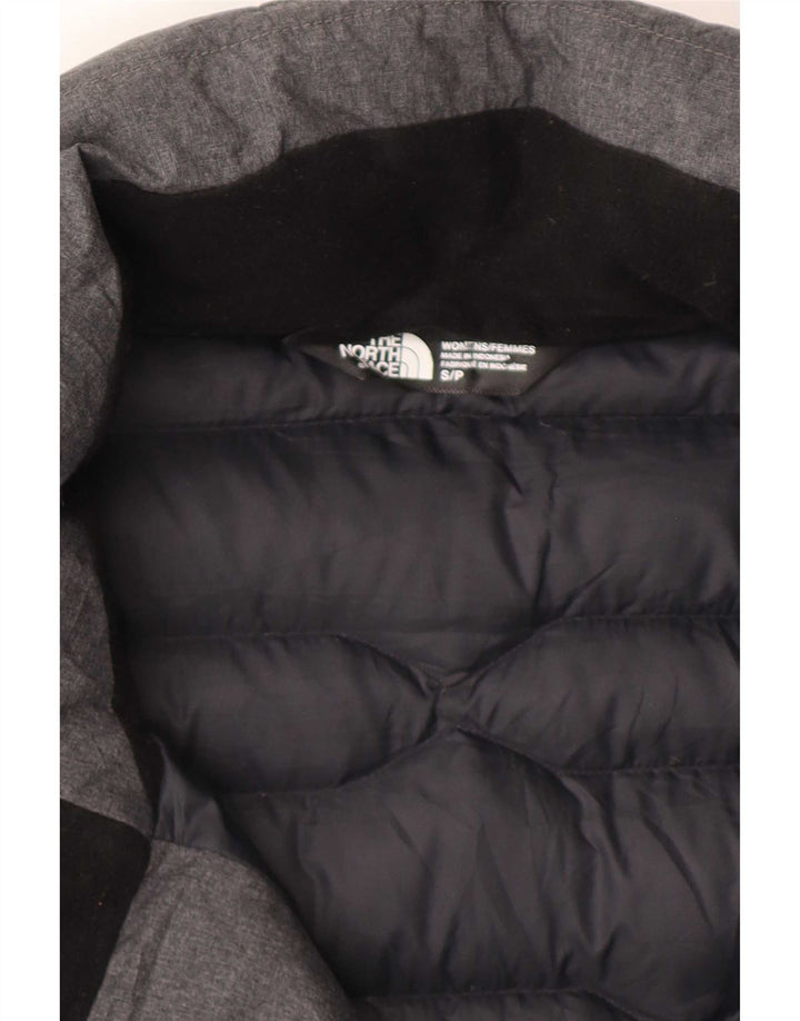 The North Face Abrigo acolchado para mujer UK 10 Small Nylon gris