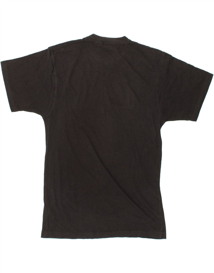 FILA Mens Graphic T-Shirt Top Medium Black Vintage Fila and Second-Hand Fila from Messina Hembry 