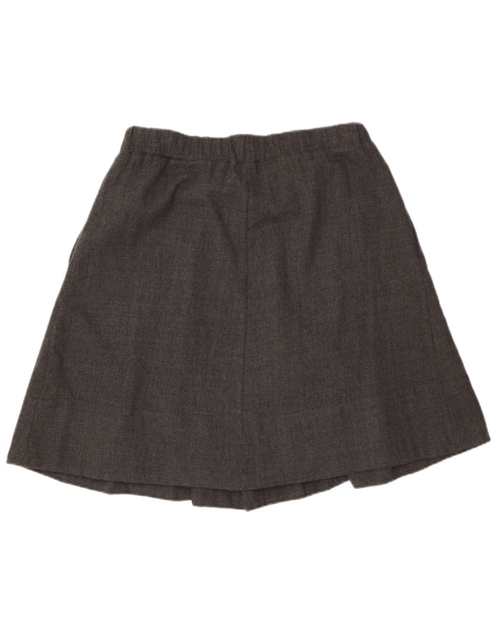 Henry Cottons Falda plisada para mujer IT 42 Mediana W30 Gris moteado