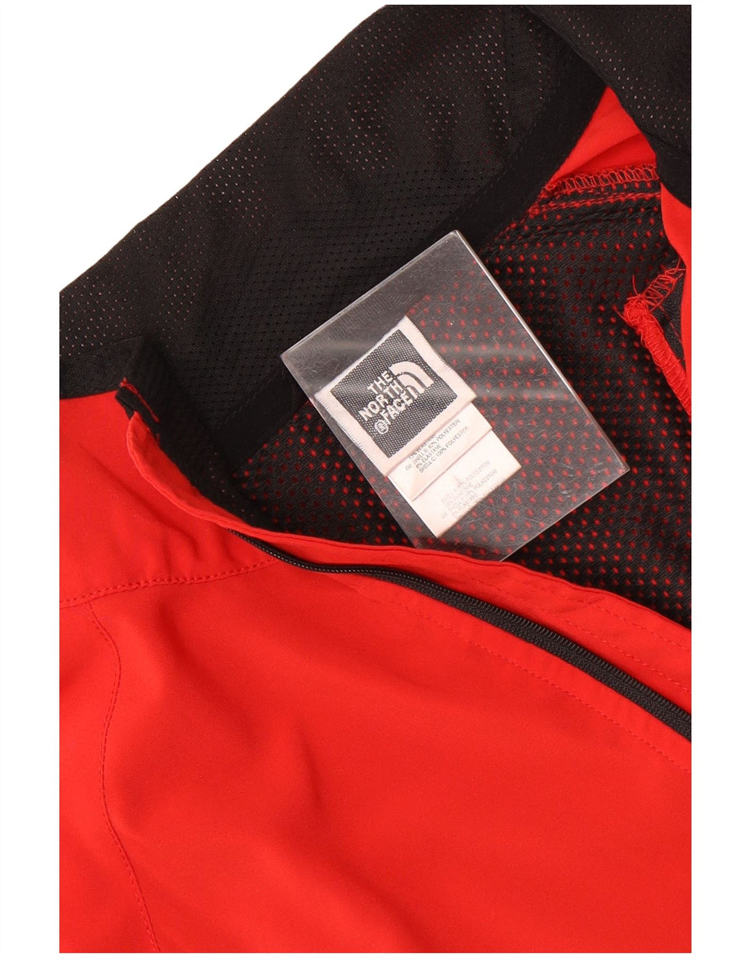 The North Face Chaqueta de chándal para mujer, talla 44, color rojo mediano