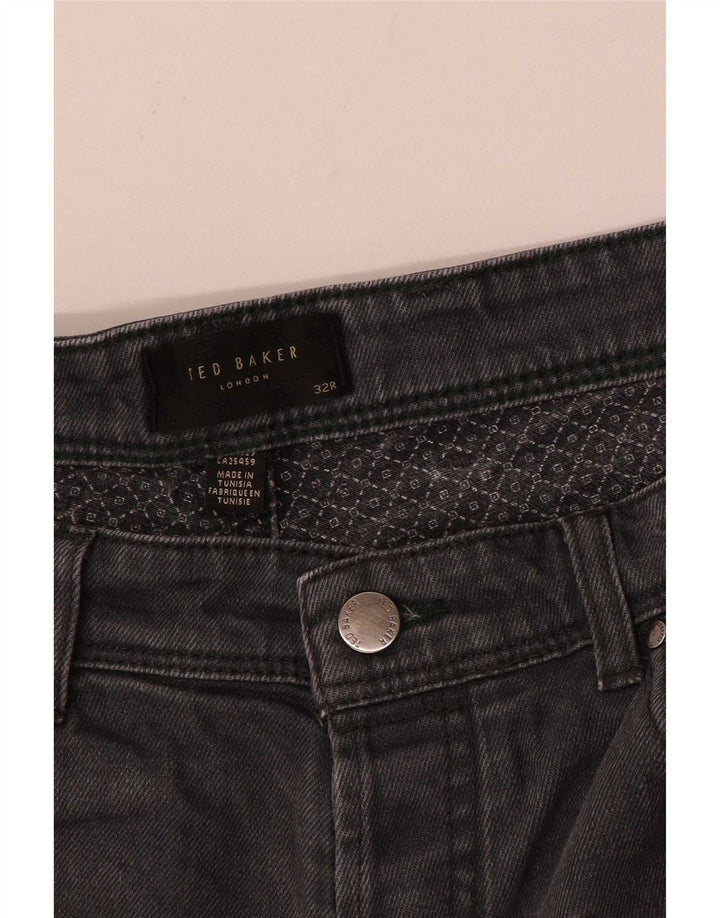 Vaqueros ajustados para hombre de Ted Baker W32 L32 Gris