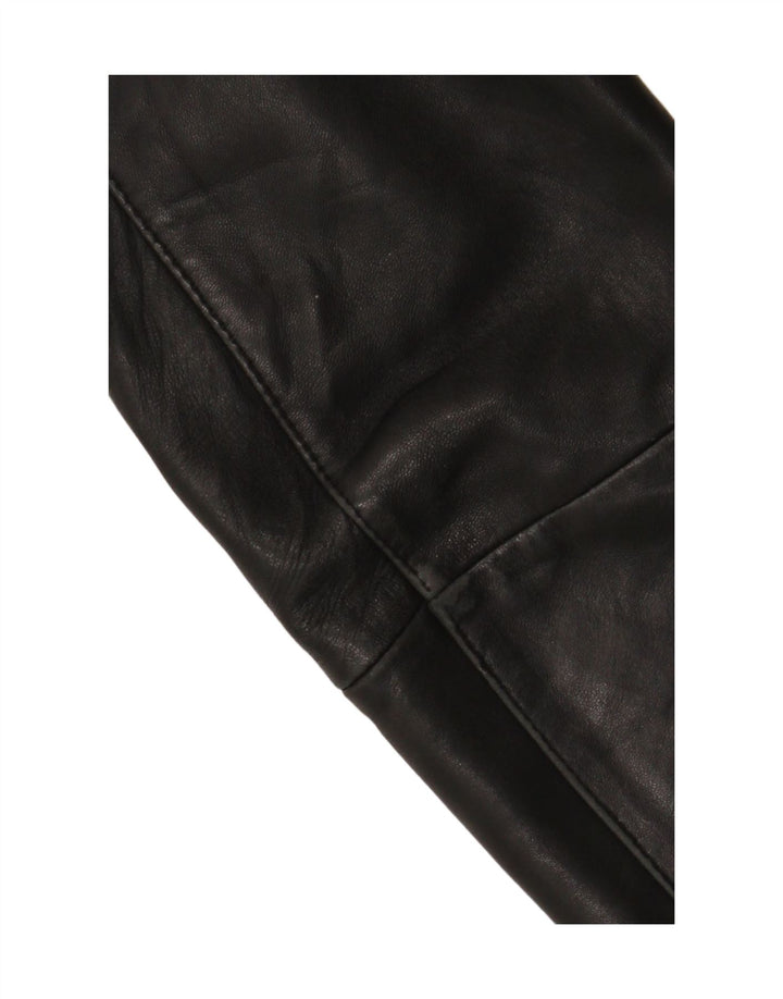 Bata Chaqueta de cuero para hombre UK 42 XL Negro