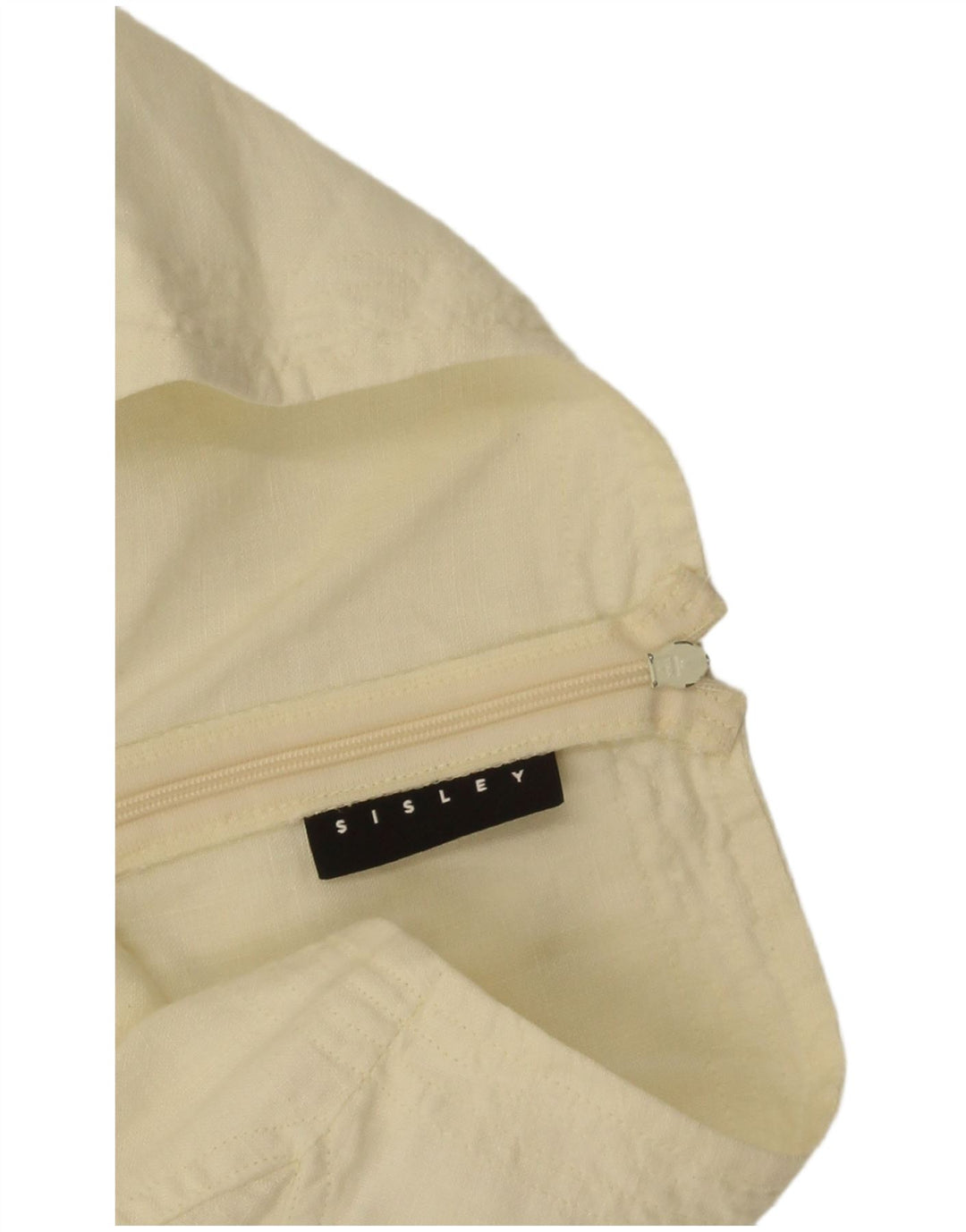 Sisley Mujer Mini Falda Asimétrica W30 Amarillo Medio