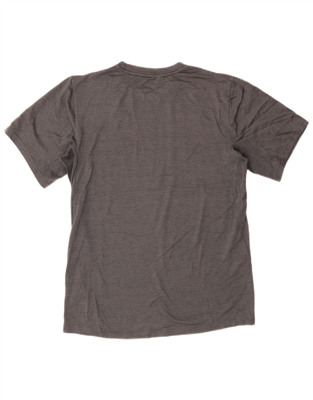 Camiseta Nike Dri Fit para hombre Top pequeño poliéster moteado gris