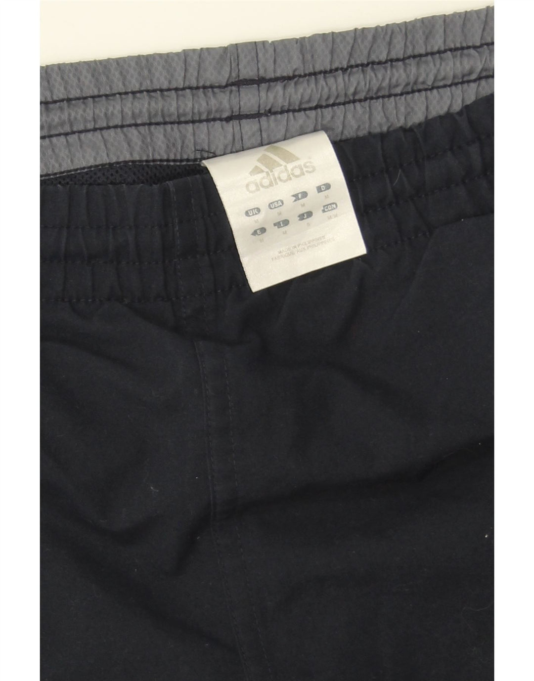 ADIDAS Mens Tracksuit Trousers Medium  Navy Blue Colourblock Polyester Vintage Adidas and Second-Hand Adidas from Messina Hembry 