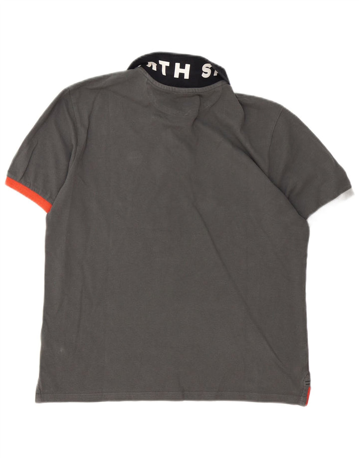 Polo North Sails Hombre Pequeño Algodón Gris