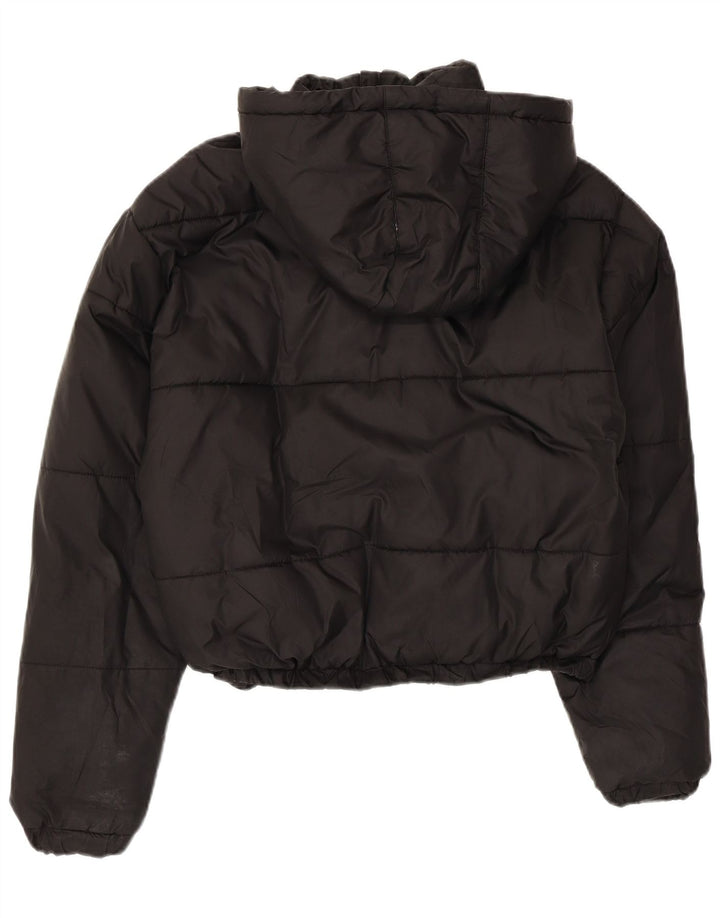 Chaqueta acolchada con capucha y corte extragrande para mujer Ellesse UK 6 XS Poliéster negro