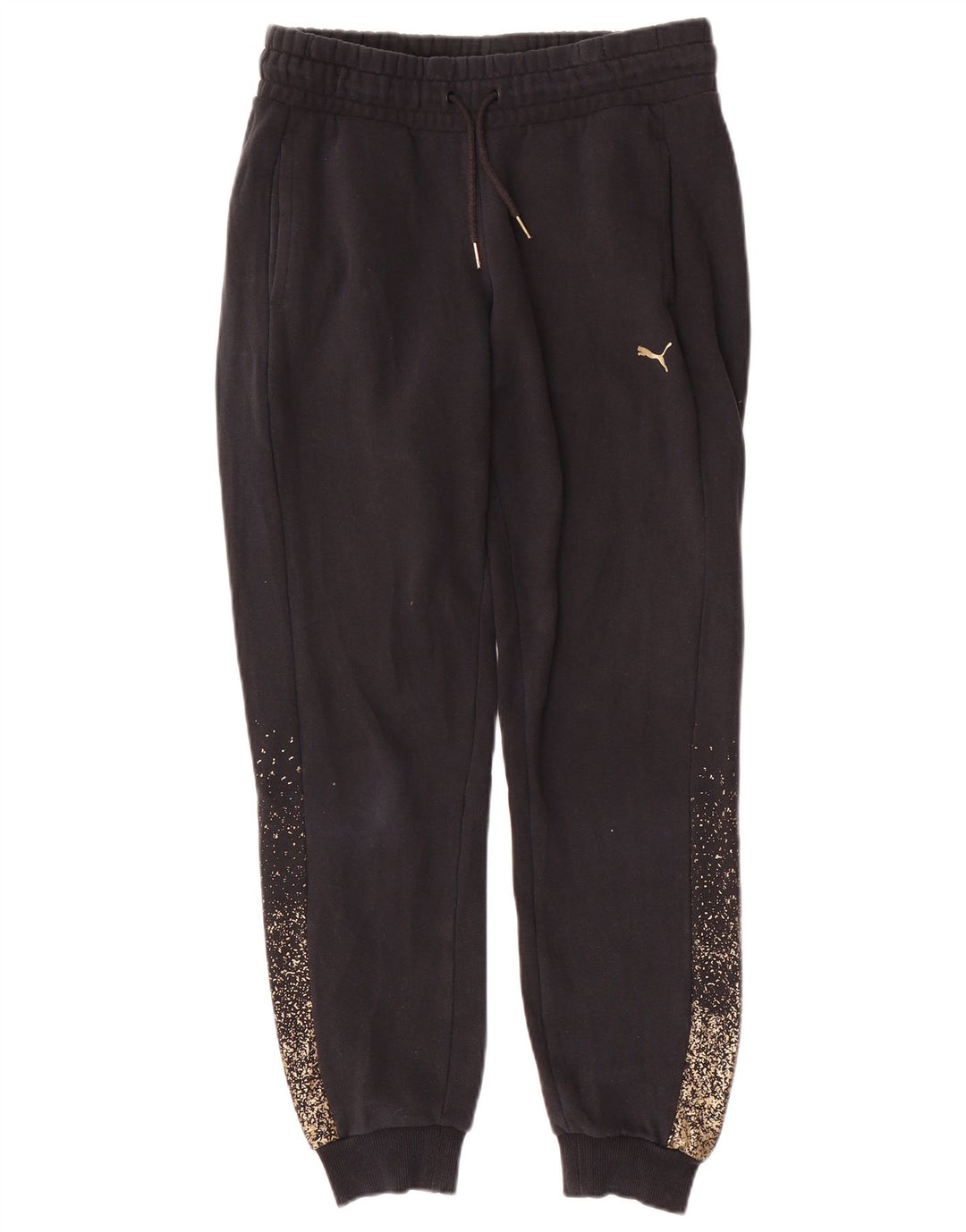 Puma Chándal completo con capucha para mujer UK 14 Medium Black Spotted