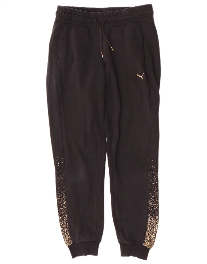 Puma Chándal completo con capucha para mujer UK 14 Medium Black Spotted