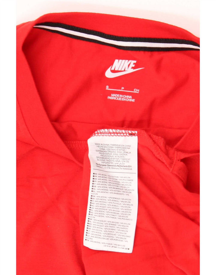 Camiseta Nike Hombre Top Small Rojo Algodón