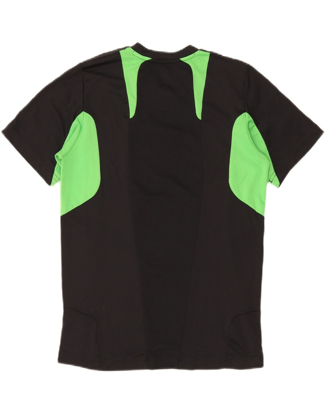 Adidas Camiseta Climacool para niño 15-16 años Negro Colorblock Poliéster