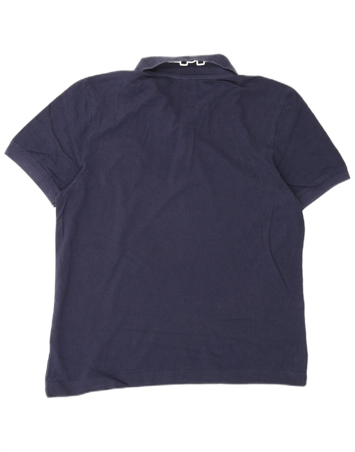 Kappa Polo Gráfico Para Hombre Grande Azul Marino