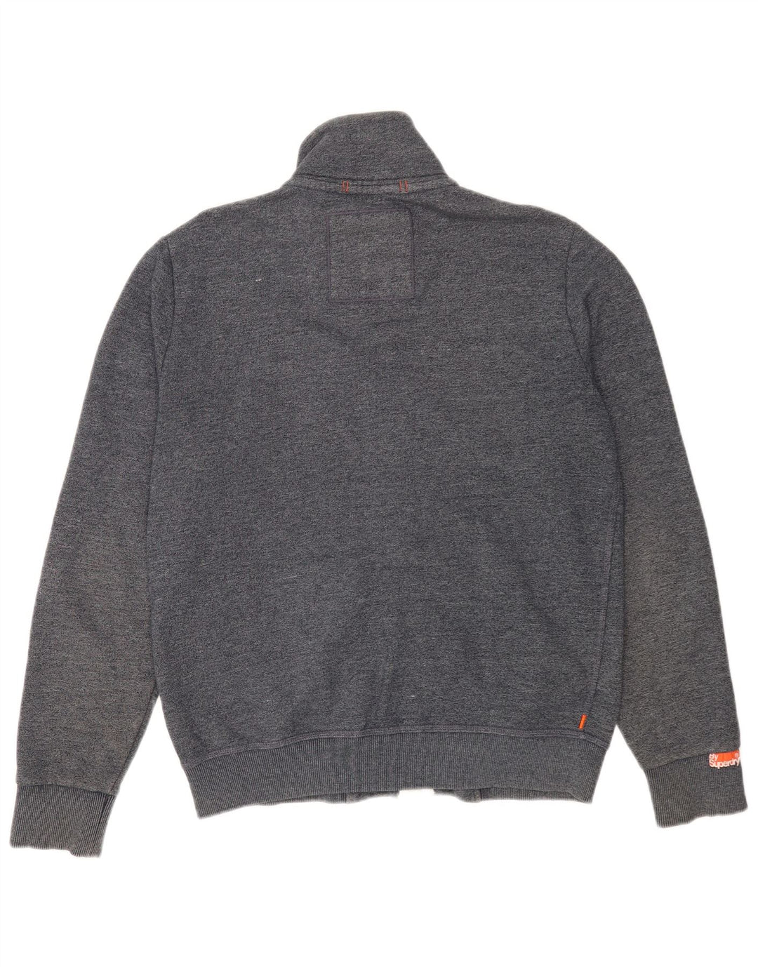 Superdry Hombre Chándal Top Chaqueta XL Azul Marino Algodón